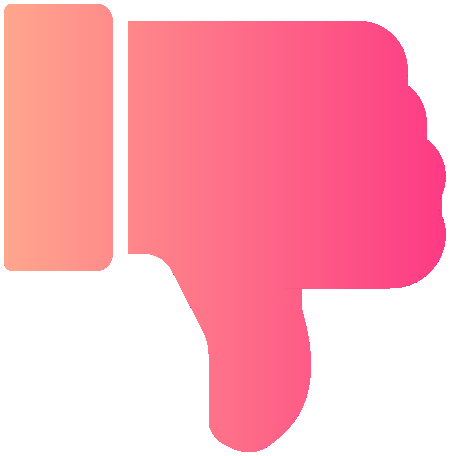 thumbs down